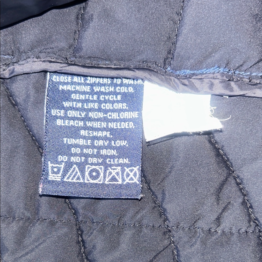 Ben Sherman Navy Quilted Puffer Jacket - Picture 8 of 9